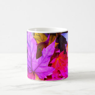 Caneca De Café Fall frosty leaf fiesta mug