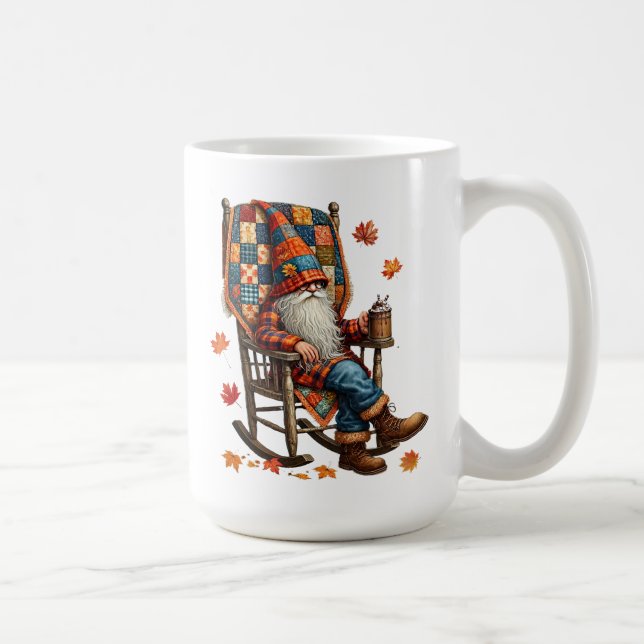 Caneca De Café Fall Gnomo Mug (Direita)