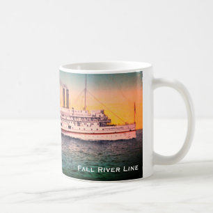 Caneca De Café Fall River Line, Vapor "Providence"