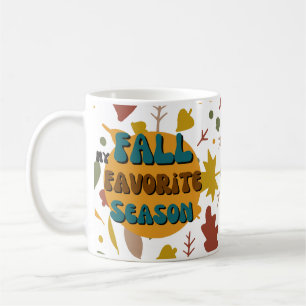 Caneca De Café Fall Season My Favorite Season Groovbes