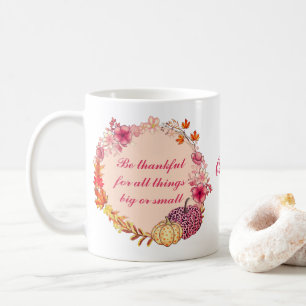 Caneca De Café Fall Wreath Cote