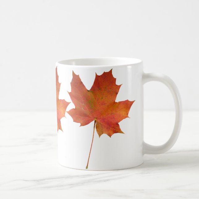 Caneca De Café Fallen Leaf 01 (Direita)