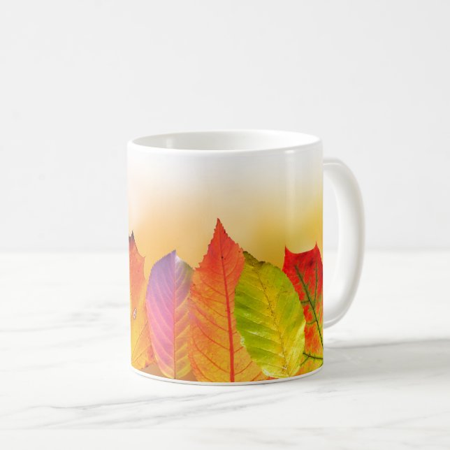 Caneca De Café Fallen Leaves (Frente Esquerda)