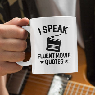 Caneca De Café Falo Citações Fluentes De Filmes