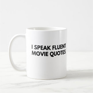 Caneca De Café Falo "Fluent Movie Cotes", amante de filmes