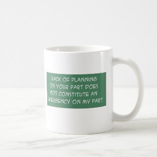 CANECA DE CAFÉ FALTA DO PLANEAMENTO EM SUA PARTE