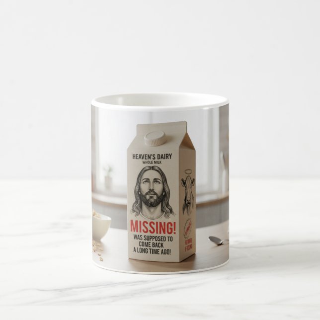 Caneca De Café Faltando Jesus (Centro)