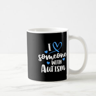 Caneca De Café Família Autismo Eu Amo Alguém Com Consciência Auti