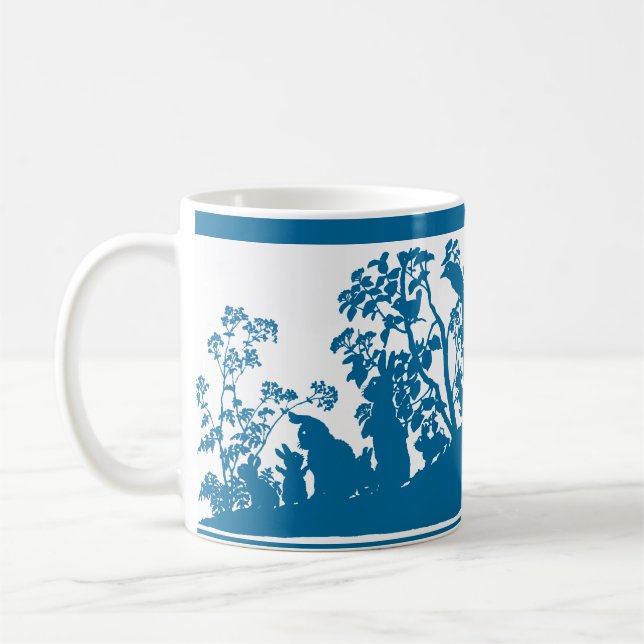 Caneca De Café Família Bunny (Esquerda)