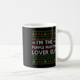 Caneca De Café Família Correspondente Feia Roxo Martin Lover Elf