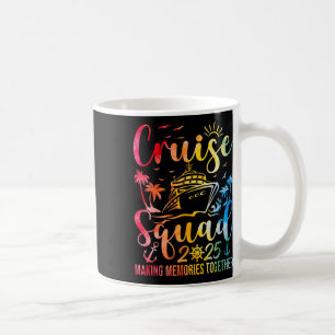 Caneca De Café Família Cruise Squad 2025 Summer Vacation Matching
