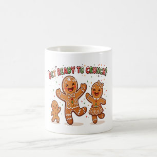 Caneca De Café Família de Biscoito de Gengibre Natalino Fofo