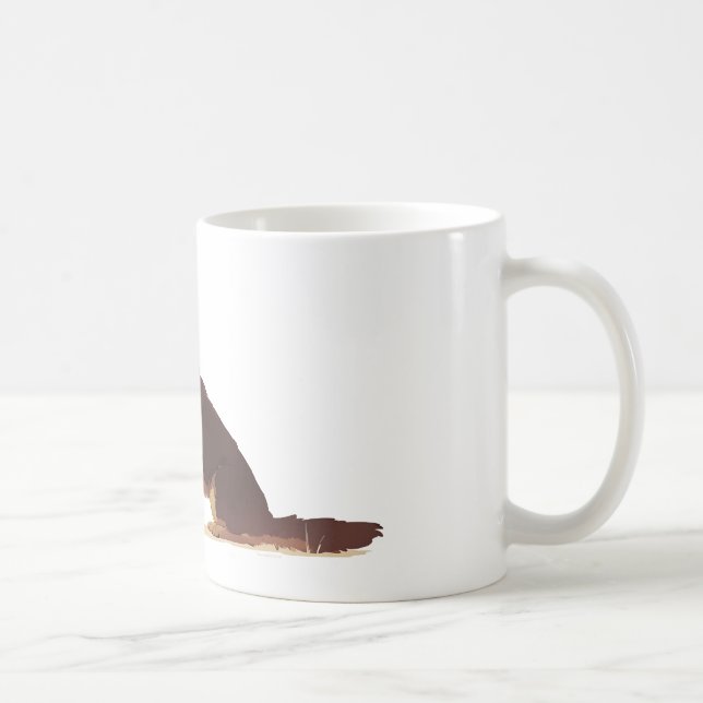 Caneca De Café Família de cães 5 (Direita)