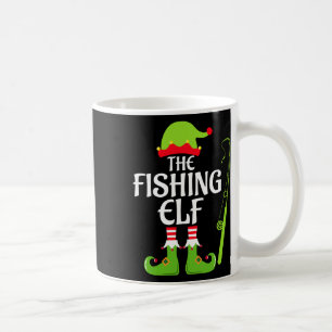 Caneca De Café Família de Elfo Pescador Correspondente Festa de N