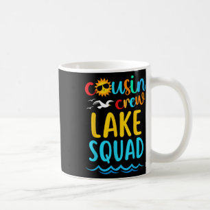 Caneca De Café Família de Férias de Verão 2024 da Cousin Crew Lak