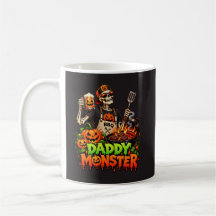 Família de Monstros de Halloween – Churrasco do Pa