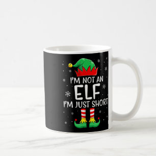 Caneca De Café Família de Natal Correspondente Eu não sou Elf Eu