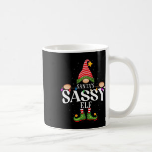 Caneca De Café Família de papais noeis Sy Christmas Group Pajama
