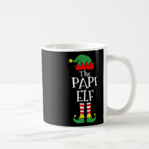 Caneca De Café Família de pijamas de Natal do Elf