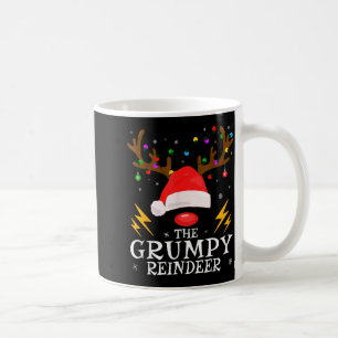 Caneca De Café Família de renas Mpy divertida de Natal
