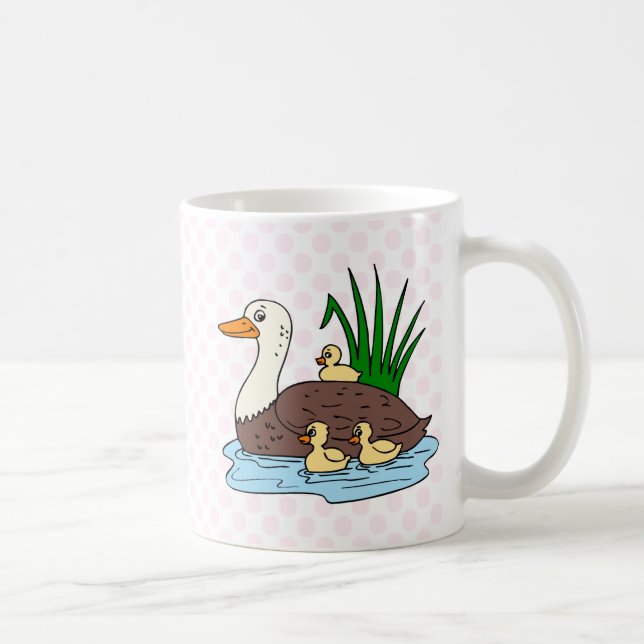 Caneca De Café Família do pato (Direita)