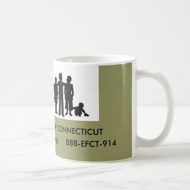 CANECA DE CAFÉ FAMÍLIA EXTENSA DE CONNECTICUT (Direita)