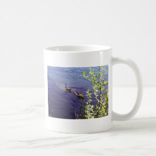 Caneca De Café Família Geese Canadense