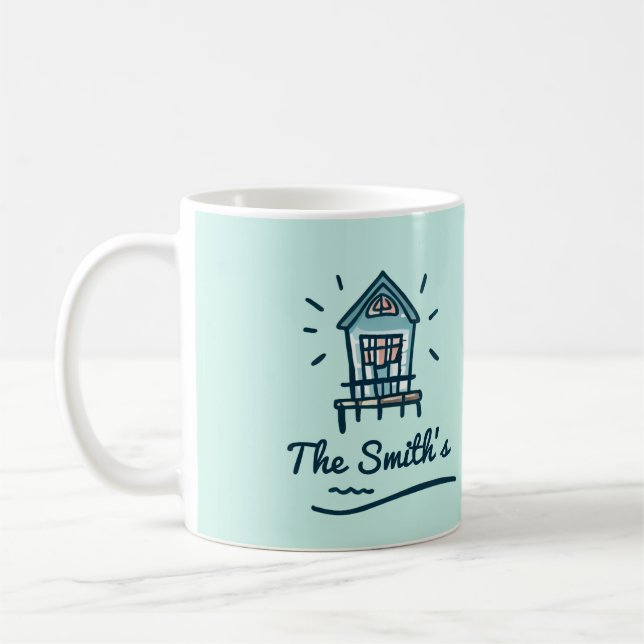 Caneca De Café Família Lakehouse Mug (Esquerda)