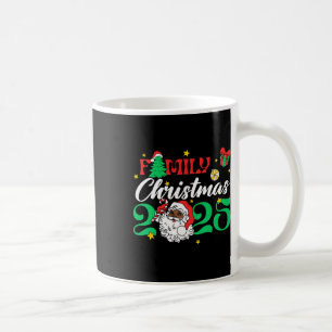 Caneca De Café Família Melanina Natal Afro-Americano Xmas Afr