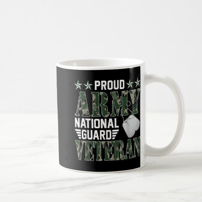 Caneca De Café Família Militar Militar Guarda Nacional Veterana d (Direita)