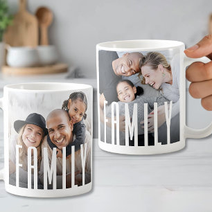 Caneca De Café Família Moderna Simples 2 Foto