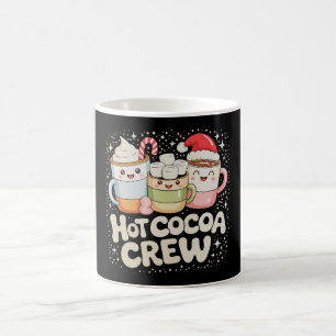 Caneca De Café Família Natal de Férias de Natal com Cacau Quente
