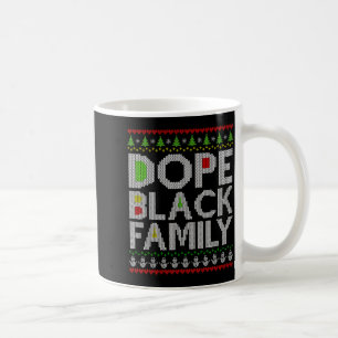 Caneca De Café Família Negra 2025 Afro Árvore de Natal Papai Noel
