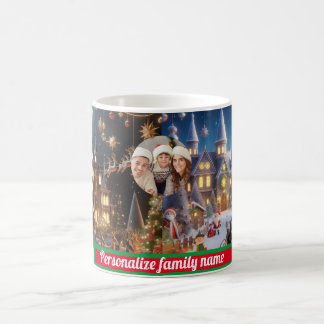 Caneca De Café Família SANTA CLAUS NATAL COLORFUL