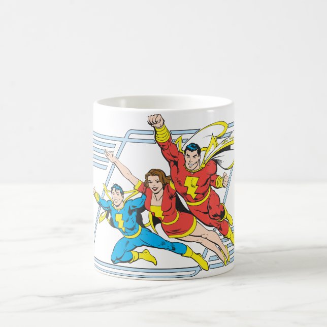 Caneca De Café Família SHAZAM (Centro)