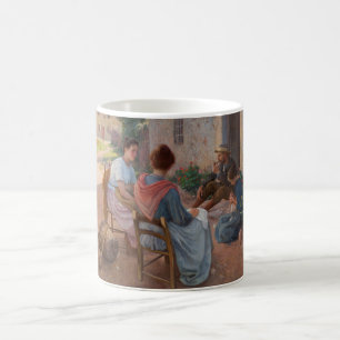 Caneca De Café Família tradicional italiana (Vintage Itália)