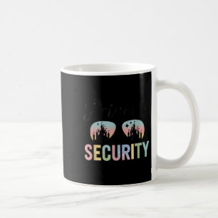 Caneca De Café Família Vintage Princess Security Matching