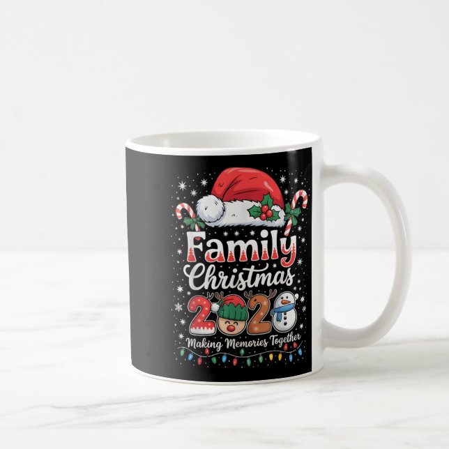 Caneca De Café Family Christmas 2025 Matching Outfit Xmas Men Wom (Direita)
