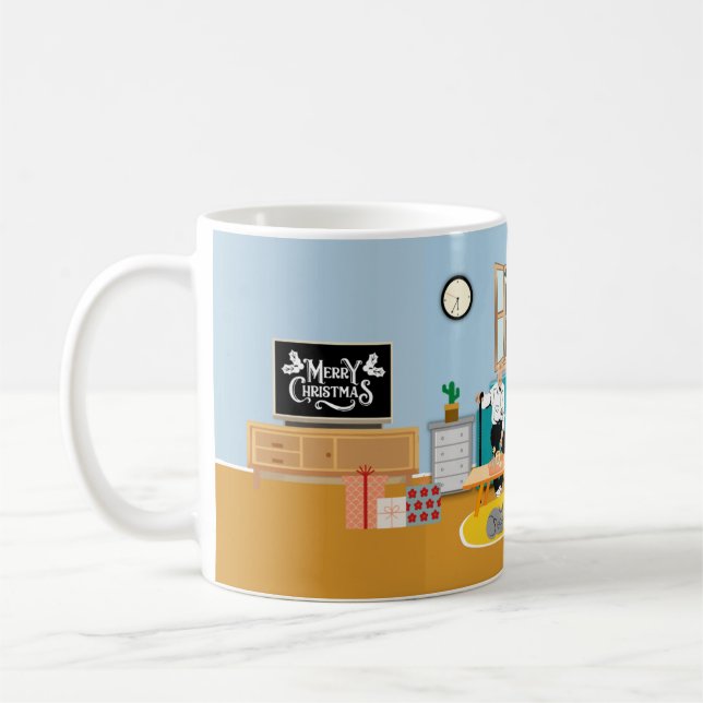 Caneca De Café Family Christmas – Cozy Holiday (Esquerda)