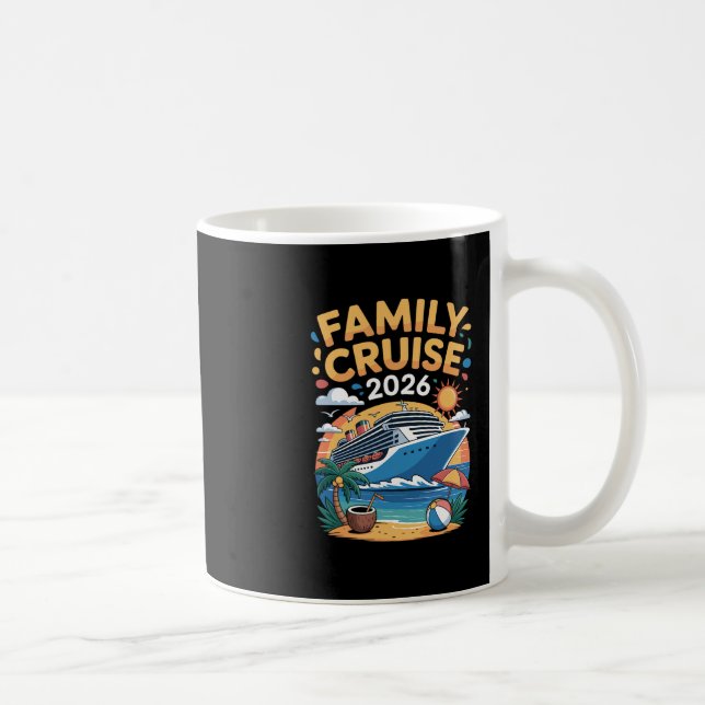 Caneca De Café Family Cruise 2026  (Direita)