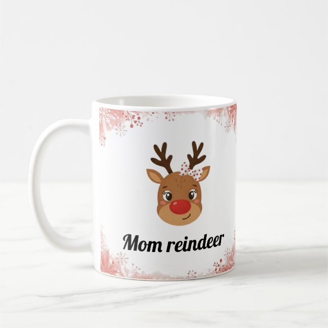 Caneca De Café Family Reindeer Matching Mugs (Esquerda)