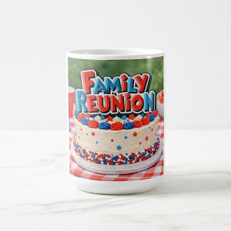 Caneca De Café Family Reunion Cake Mug 