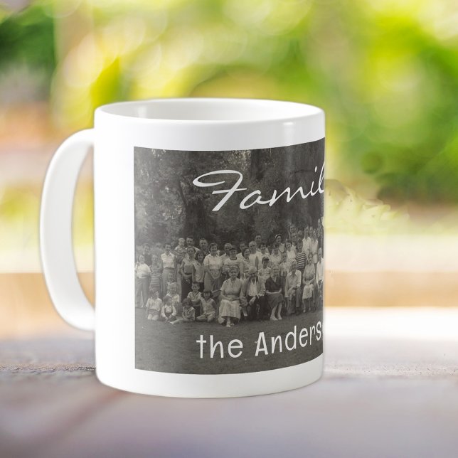 Caneca De Café Family Reunion Family Photo 11oz. Classic (Criador carregado)