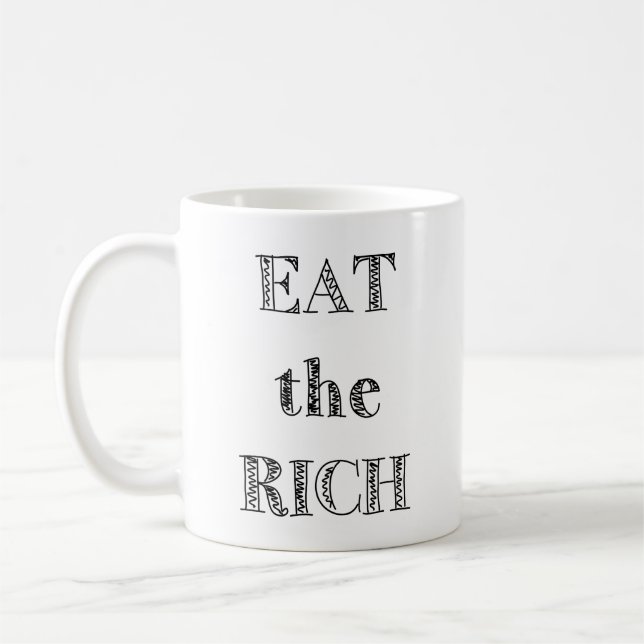 Caneca De Café faminto (Esquerda)