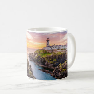 Caneca De Café Fanad Head Lighthouse Co.   Donegal Irlanda