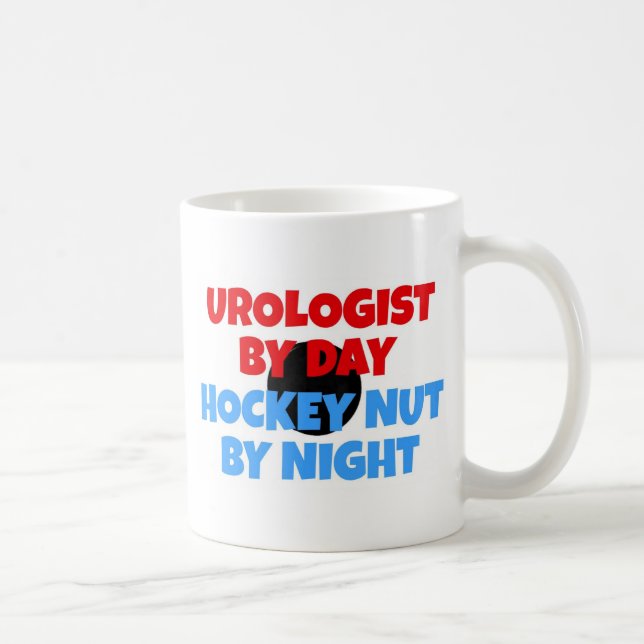 Caneca De Café Fanática do Hockey da Urologista (Direita)
