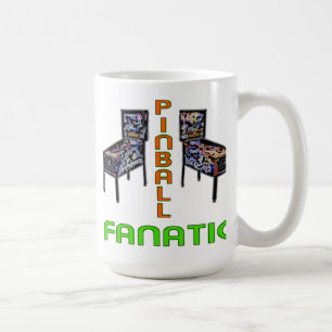 Caneca De Café Fanático do Pinball