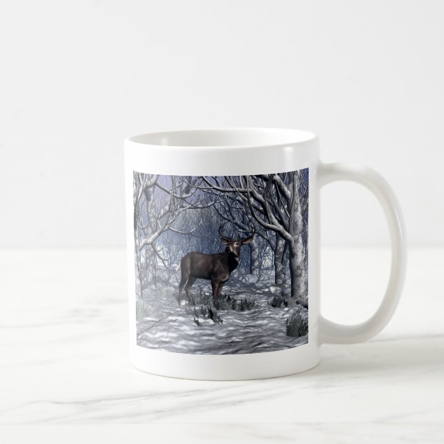Caneca De Café Fanfarrão do inverno (Direita)
