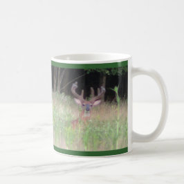 Caneca De Café Fanfarrão dos cervos de Whitetail