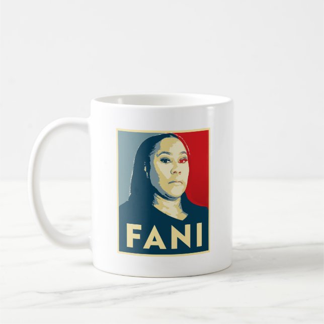 Caneca De Café Fani Willis (Esquerda)